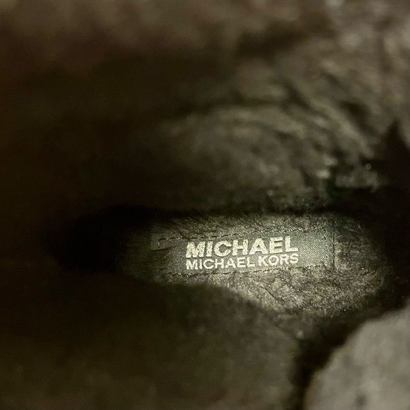 Michael Kors Sandy Suede Sherpa Boot Black womens size 9M winter boots - Picture 7 of 9